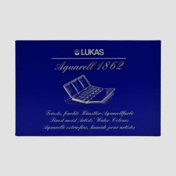 Confezione Acquerelli Lukas Aquarell 1862- 24 Mezzi Godet
