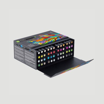 Confezione 48 Promarker Winsor&Newton, colori assortiti