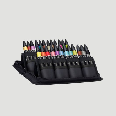 Astuccio Mixed Promarker Winsor&Newton, 24 colori