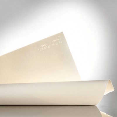 Fogli Arches Velin BFK Rives 65x50cm 250gr, Bianco Naturale