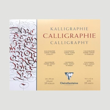 Blocco per Calligrafia Clairefontaine, Carta Giapponese