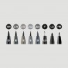 Set Penne Pit Artist Pen Brush Faber Castell, 8 Colori Grigi e Neri