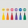 Set Penne Pitt Artist Pen Brush Faber Castell, 6 Colori Colour Wheel