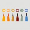 Set Penne Pitt Artist Pen Brush Faber Castell, 6 Colori Secchi