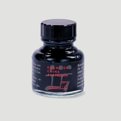 Inchiostro di China Nero "A La Pagode", Sennelier