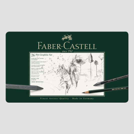 Set Grande Matite Pitt Graphite Faber Castell