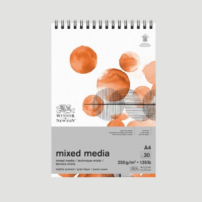 Blocco Spiralato Mixed Media Winsor&Newton, per tutte le tecniche