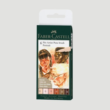 Set Pitt Artist Pen Punta Pennello, per il ritratto