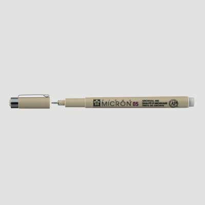 Pigma Micron, Liner Grigio Freddo Chiaro