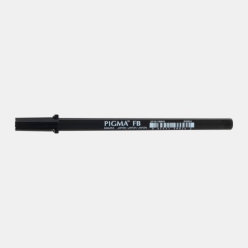 Pigma Brush Nero Punta Fine