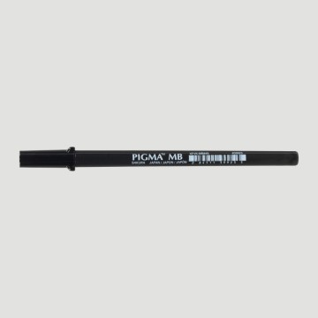 Pigma Brush Nero Punta Fine