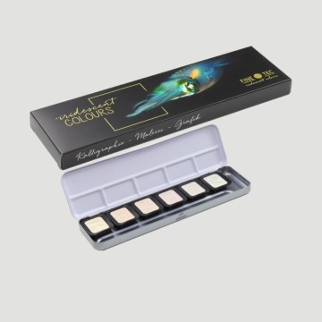 Set Acquerelli Finetec, 6 Colori Iridescenti Pixie Dust