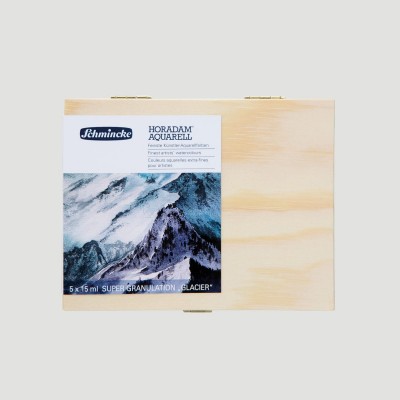 Acquerelli Horadam colori Super Granulati - Set 5 tubetti serie GLACIER
