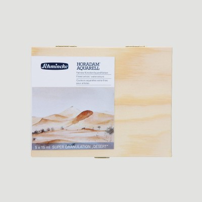 Set Acquerelli Horadam Super Granulati Serie Desert, 5 tubetti da 15ml