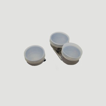 Scodellino Doppio con Tappo Daler Rowney, in metallo