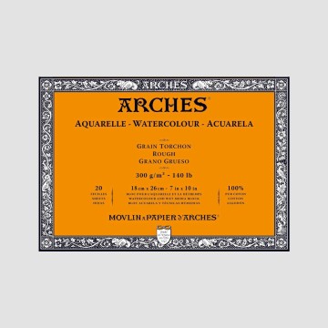 Blocco Arches Grana Grossa, 300gr