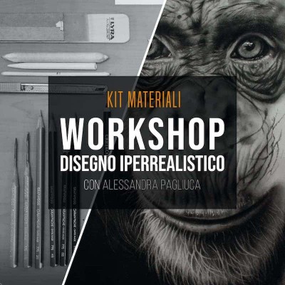 Kit Disegno Iperrealistico - Alessandra Pagliuca