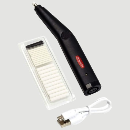 Gomma Elettrica Ricaricabile Derwent, con cavo USB