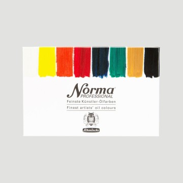 Set Olio Norma Schmincke, 8 tubetti da 20ml