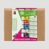 Set Basic Colori Eco a Base Acqua Marabu Green, 5 tubetti da 100ml