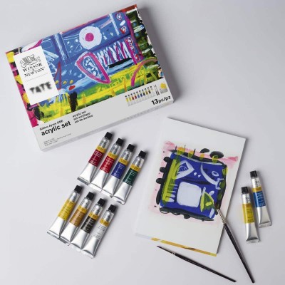 Confezione Acrilici Galeria Winsor&Newton, Edizione Limitata Gillian Ayres