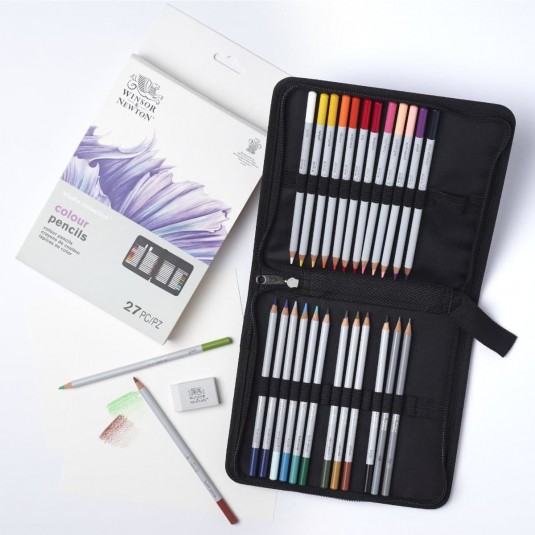 Astuccio Matite Colorate Winsor&Newton Studio, 24 Colori