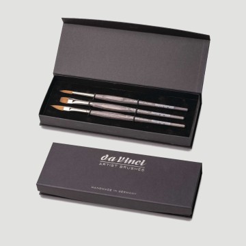 Set 3 Pennelli da Vinci Colineo