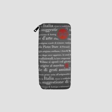 Portapennelli in Tessuto Borciani e Bonazzi