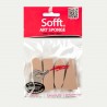 Confezione Spugnette PanPastel, 4 diverse forme