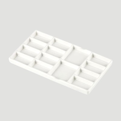 Tavolozza in Porcellana Rettangolare, 19x10.5cm