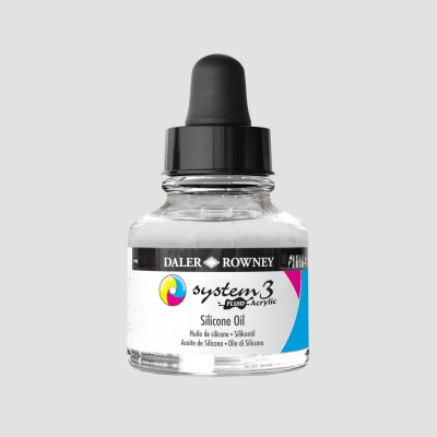Olio di Silicone Daler Rowney System 3, per la tecnica del pouring