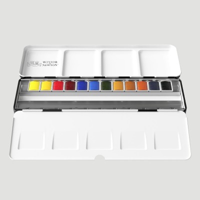 Professional Water Colour - Set 12 Mezzi Godet