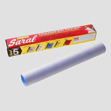 Rotolo Carta Copiativa Saral, Colore Blu