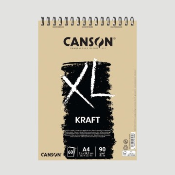 Blocco Canson XL Kraft, per disegno e schizzi