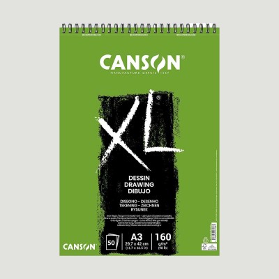 Blocco Canson XL Drawing, per tutte le tecniche secche