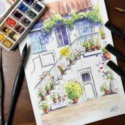 Mitch Sanna, Kit Corso di Acquerello