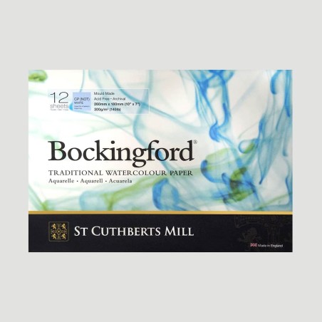 Album per Acquerello Bockingford St Cuthberts Mill, grana fine 300gr