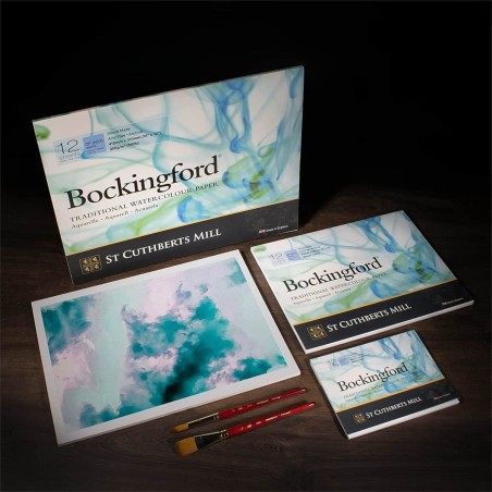 Album per Acquerello Bockingford St Cuthberts Mill, grana fine 300gr