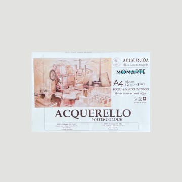 Album Acquerello Fogli Intonsi Amatruda, Ed. Speciale MomArte