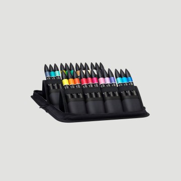 Astuccio da 24 ProMarker Winsor&Newton, Edizione Art&Illustration.