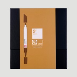 Set Marker Pantone Royal Talens, 9 tonalità marrone