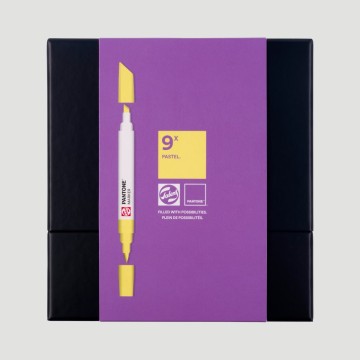 Set Marker Pantone Royal Talens, 9 colori pastello