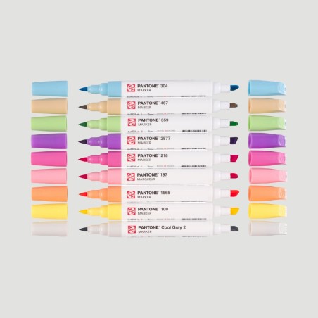 Set Marker Pantone Royal Talens, 9 colori pastello