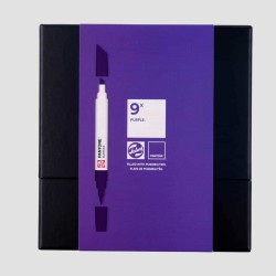 Set Marker Pantone Royal Talens, 9 tonalità viola - MomArte