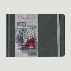 Taccuino Sketchbook per Acquerello Toned Watercolour Book Hahnemuhle, carta grigia in cellulosa