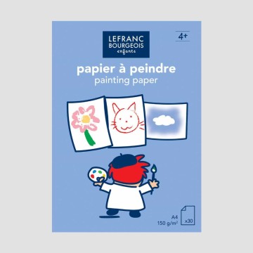 Blocco di Carta A4 per Bambini Lefranc Bourgeois, 30 fogli da 150g/m2