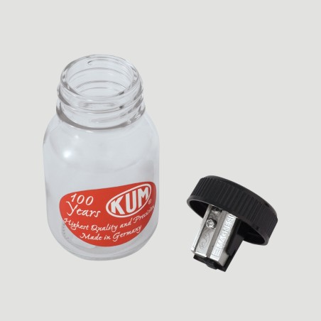 Temperamatite Glass M1 KUM, con serbatoio in vetro.