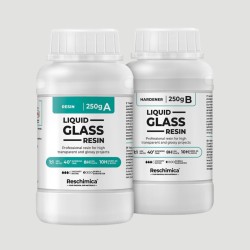 Resina Epossidica Liquid Glass Resin, trasparente effetto vetro e super fluida