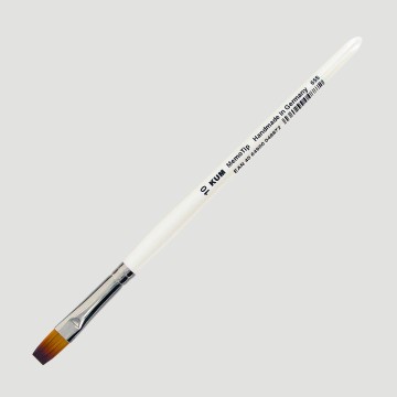 Pennello Sintetico per acquerello con punta piatta, KUM Memory Point Flat