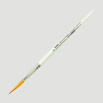 Pennello Sintetico per acquerello con punta a spada tonda, KUM Memory Point Sword Round